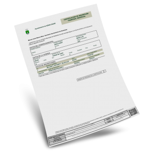 Certificado de empadronamiento