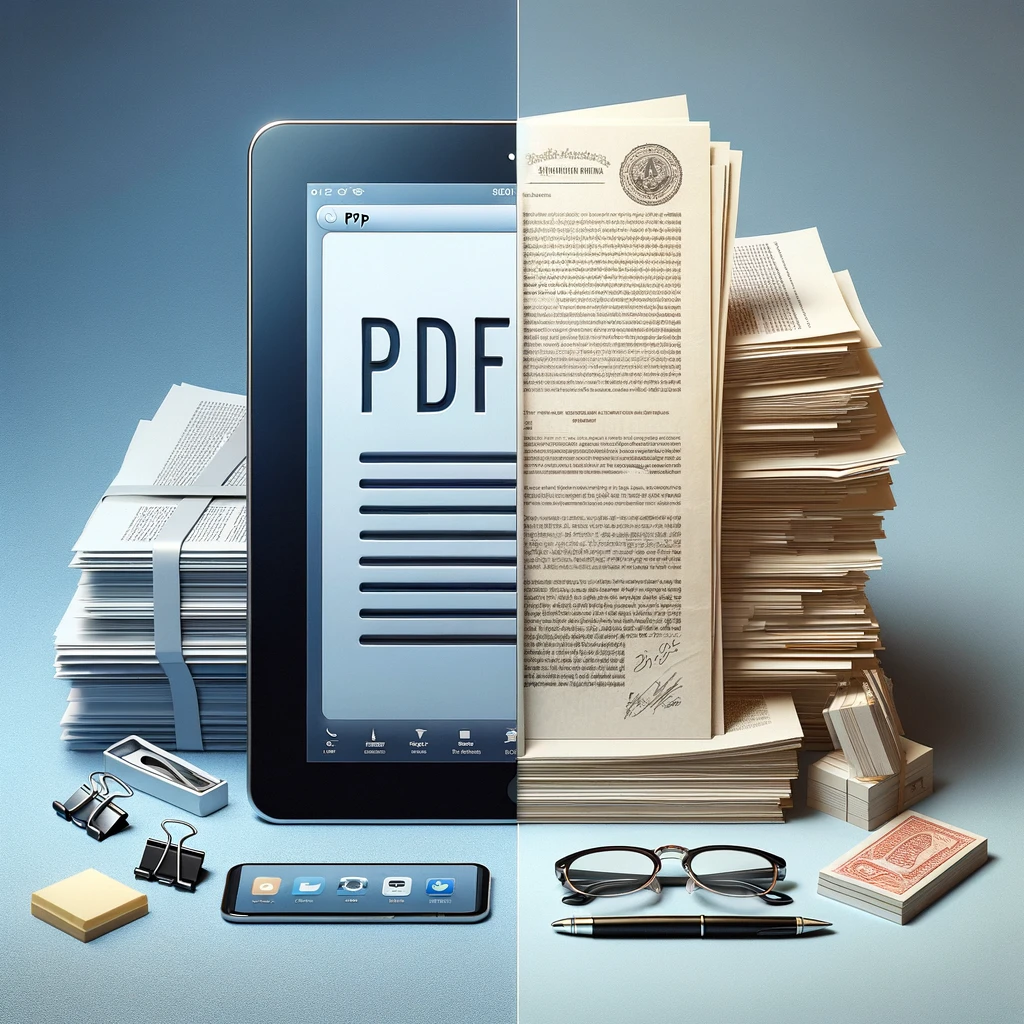 Traducciones juradas en PDF y papel