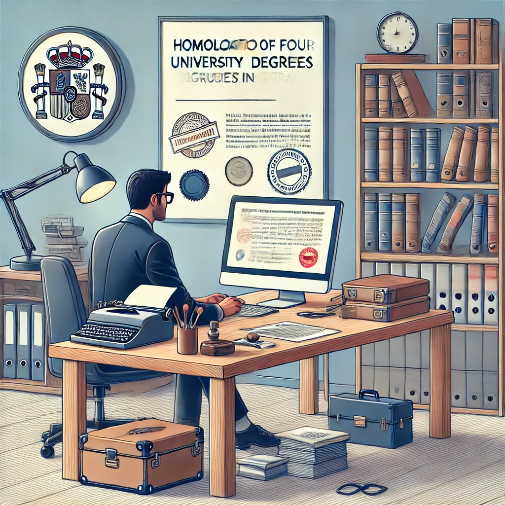 Homologación títulos