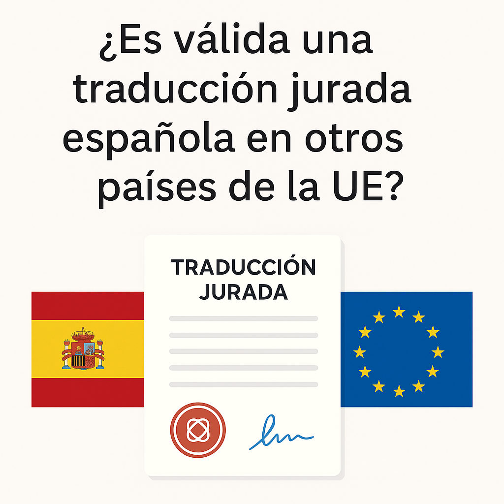 validez traducciones juradas en europa
